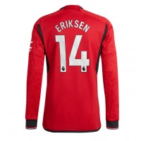 Manchester United Christian Eriksen #14 Domaci Dres 2023-24 Dugi Rukav